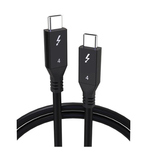 Foboiu Thunderbolt 4 cable 3 feet (0.9 meter) 1Pack USB-C to USB C Cable with 240W Charging, Supports 8K Display and 40 Gbps Data Transfer, for iPhone 15, MacBook, iPad, Samsung Galaxy S23 etc