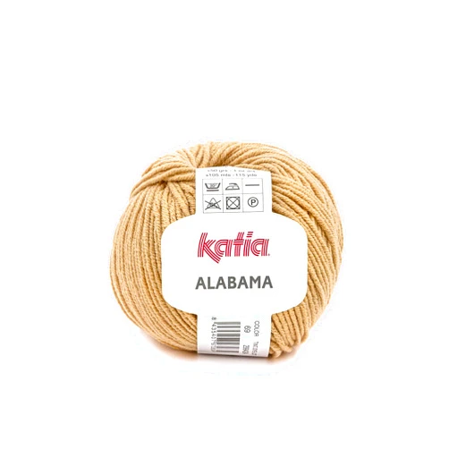 Katia Alabama of Katia balls 50 g and 105 m. Flesh colour (69)