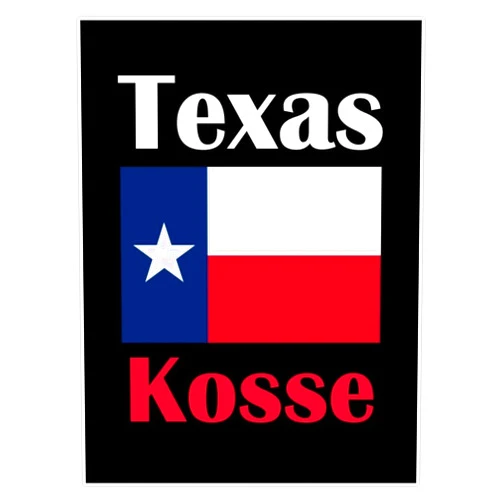 LAD Studio Kosse TX Bumper Sticker Vinyl Decal 5