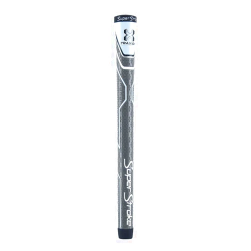 Super Stroke SuperStroke Traxion Tour Golf Club Grip, Midsize, Advanced Surface Texture Improves Feedback and Tackiness and Even Hand Pressure, Black/Gray