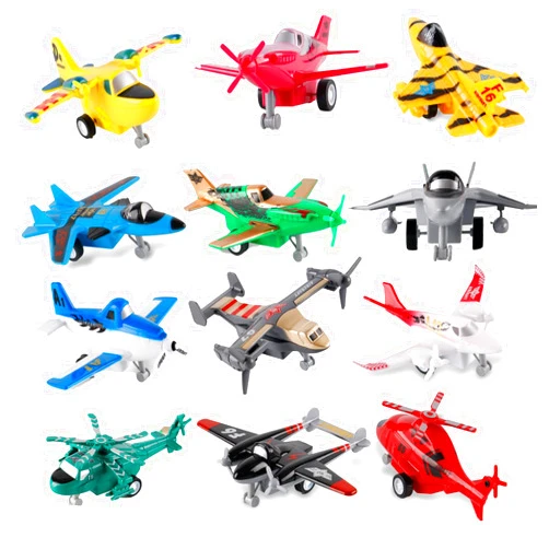 UXRPTU Pull-Back Airplane Toy Boys Plane Playset for Toddlers 3-5 Variety Pack of Helicopters Stealth Bombers Fighter Jets Aircraft Planes for Kids Toddlers Great Party Favors for Kids