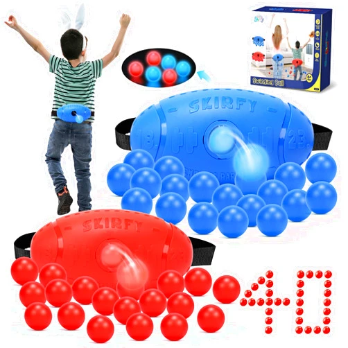 Skirfy Party Shaking Swing Balls Game Set for Kids Adults,Backyard Family Game Toy with 40 Balls, Birthday Games Outdoors Indoors Bachelorette Thanksgiving Games for Boys and Girls Age 5 6 7 8 9+