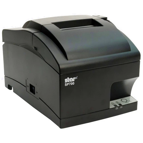 Star Micronics SP742MC Parallel Impact Receipt Printer with Auto-cutter and Internal Power Supply - Gray