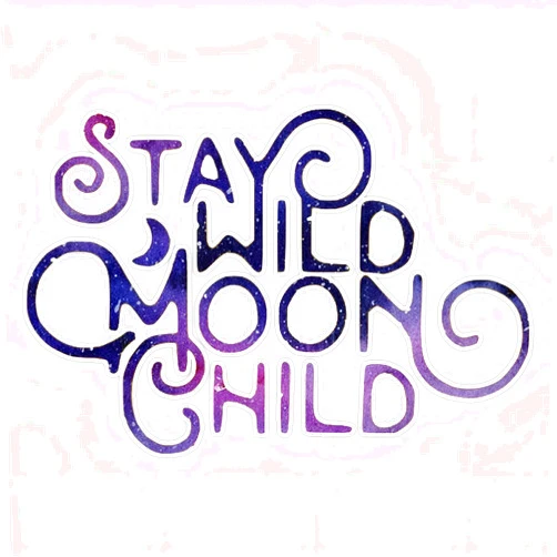 DECAL STORM Boho Moon Vinyl Sticker – Waterproof Decal for Laptops Car Bumpers Water Bottles Windows & Journals – Free Spirit & Dreamer Inspirational Quote