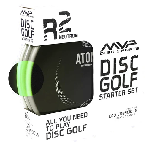 MVP Disc Sports 3-Disc Eclipse R2 Disc Golf Starter Set (Models May Vary)