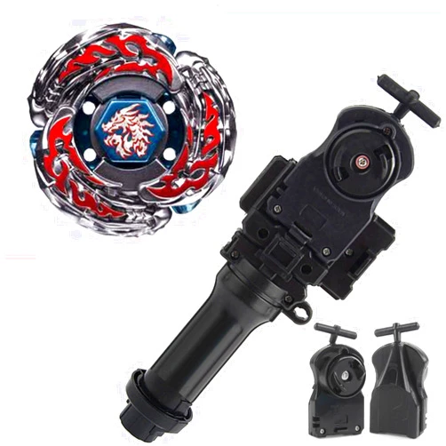 BEYDND COMPARE BB108 L-Drago Destroy F:S Destructor Battle Metal Fusion Spinning Top Battling Toy with String Launcher Booster Gyro Starter BeyLauncher & Launcher Grip Set (BB108)