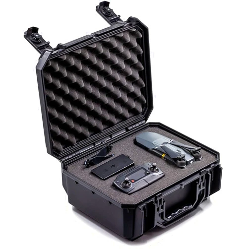 Seahorse 530 Heavy Duty Protective Dry Box Case With Accuform Foam - TSA Approved/Mil Spec / IP67 Waterproof/USA Made for Cameras, Action Cameras, Firearms, Camping, Kayaks