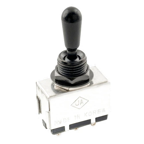 Musiclily Pro 3-Way Box Style Pickup Selector Toggle Switch for Electric Guitar, Black