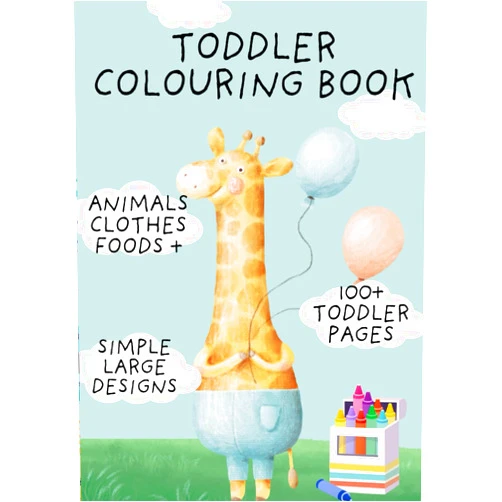 Hollie Earner Lemisz Toddler Colouring Book