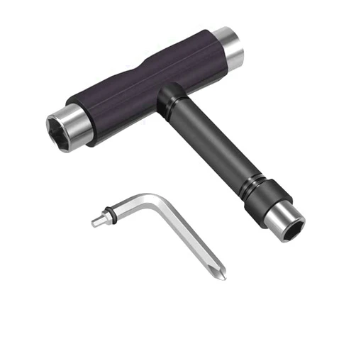 TLHB Skate Tool All-in-One, Muti-Function Portable Skateboard Tools Accessory with T/Y-Type Allen Key and L-Type Phillips Head Wrench Screwdriver