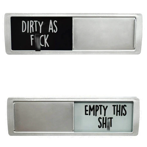 Pretty Inappropriate Kitchen Dishwasher Clean Dirty Magnet Funny Sign for Home Organization, Kitchen Gadgets, Home Decor, Kitchen Accessories, Dirty Clean Indicator Slider, Laundry room organization Magnets, Cute