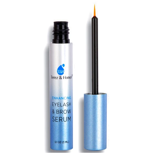 TEREZ & HONOR Natural Eyelash Growth Serum and Brow Enhancer to Grow Thicker, Longer Lashes for Long, Luscious Lashes and Eyebrows[3ml]