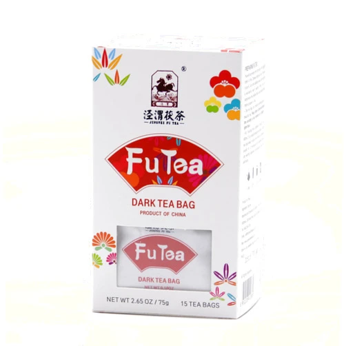 Jingwei Fu Tea, Dark Tea, Smooth & Aromatic, 15 Individually Wrapped Tea Bags