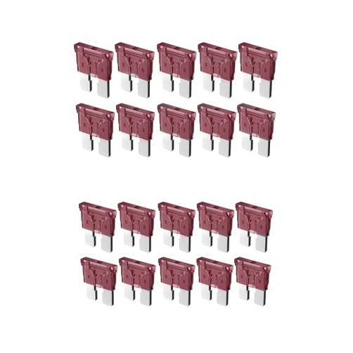 Mntacy 20pcs 40A Standard Car Fuses - 40 AMP Automotive Fuses(ATO/APR/ATS), 32V (12/24V) Blade Fuse for RV/Truck/SUV