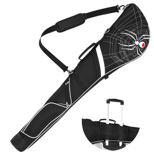 Mytag Expandable Golf Club Carry Bag with Luggage Straps, Golf Travel Bag Holds A Full Set of Clubs, Golf Sunday Bag Practice Bag