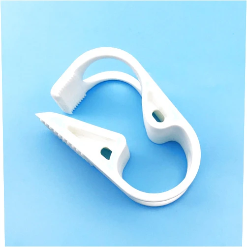 DOPHO 5PC 18-25mm/0.708-1in Extra Large Plastic Tubing Clamps PBT Heat Resistant Hose Clamps for Industry Laboratory Test Tube Pinch Valve Clips