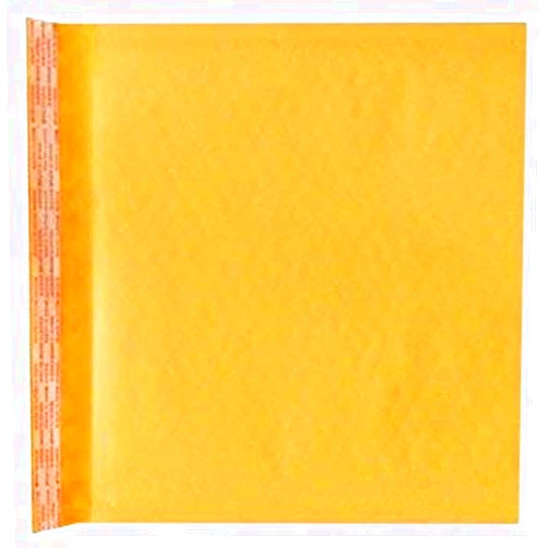 AM-Ink 200 Pcs #CD 7.25x8 Kraft Bubble Padded Envelopes Mailers Self Adhesive Shipping Bags, Fit CD,DVD Case