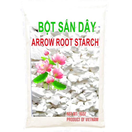 Goinsane 16oz Arrow Root Starch by Lucky Shing, Arrowroot Chunk, Kudzu Flour, Bot San Day