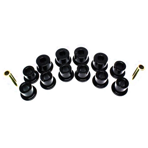 LZEFIA Spring Bushings 2-Spring-and-Shackle Set Front or Rear