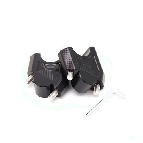 ERGDR 28MM Motorcycle Handlebar Heightening Code Riser Mount Clamp Adapter for Benelli for 502C for TRK502 for TRK502X for LEONCINO 500 (Color : 2)