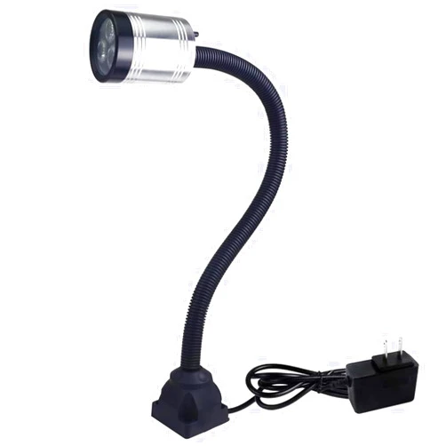 XINYIQI Flexible Work Light, Led Machine Light, Led Flexible Gooseneck Light 900 Lumens with 20inch Flexible Gooseneck 120 Volt for Lathe Workbench Bandsaw and Machine Tool