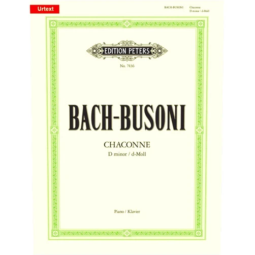 Ferruccio Busoni Bach-Busoni: Chaconne