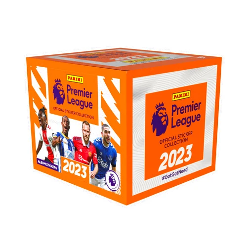 Panini Premier League 2022/23 Sticker Collection x50 Packs, Orange