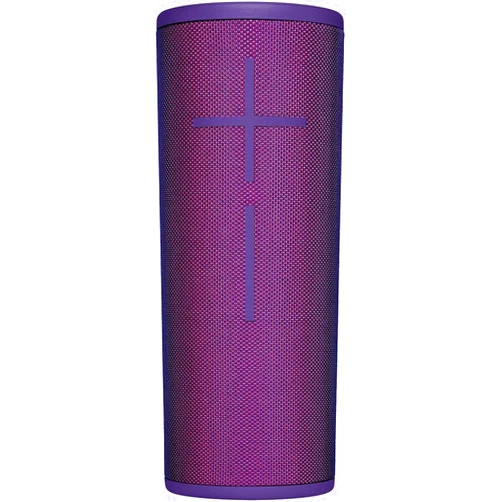 Logitech Ultimate Ears Boom 3 Wireless Bluetooth Speaker, Bold Sound + Deep Bass, Bluetooth, Magic Button, Waterproof, 15 Hours Battery, Range of 150 ft - Ultraviolet Purple (Renewed)