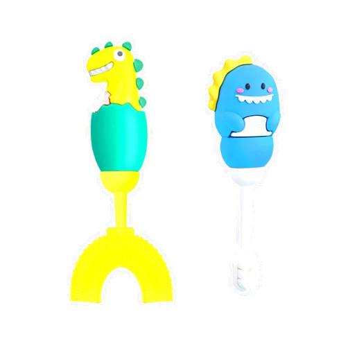 ZMRZ U-Sharded Toothbrush, U-Shaped Brush Head with 10,000 bristles Brush Head, 2-Pack