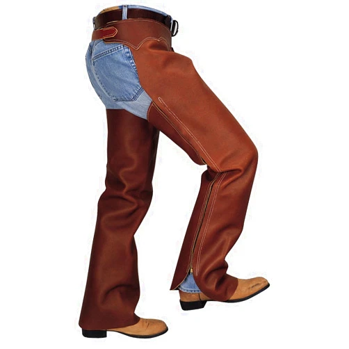 Weaver LeatherShotgun Full Grain Leather Work Chaps