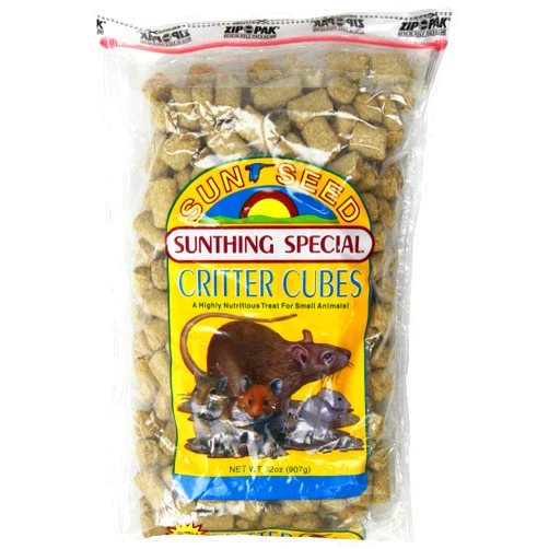 Sun Seed Company Sss17012 Sunthing Special Critter Cubes Treats, 2-Pound , Pack Of 6