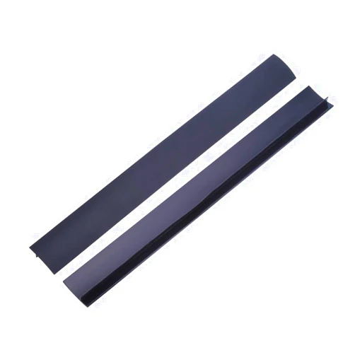 REEDTOCK 2 Pack Flexible Kitchen Stove Gap Covers, Silicone Gap Fillers Between Counter and Stovetop, Oven, Washer, Dryer, Easy to Wipe, Food grade (Black, 21 Inches)