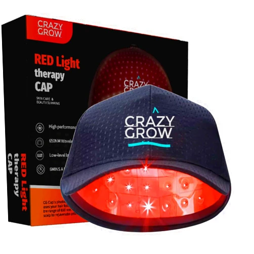 WINTER PLUM Laser Therapy Cap for Hair Regrowth Hair Loss Treatments for Men & Women & Hair Growth Products for Men with Thinning Hair, Hair Regrowth Treatments Laser Cap, Red Light Therapy Cap
