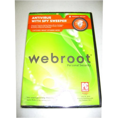 Webroot Antivirus with Spy Sweeper Personal Edition