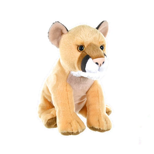 Wild Republic Mountain Lion Plush, Stuffed Animal, Plush Toy, Gifts for Kids, Cuddlekins 12 Inches