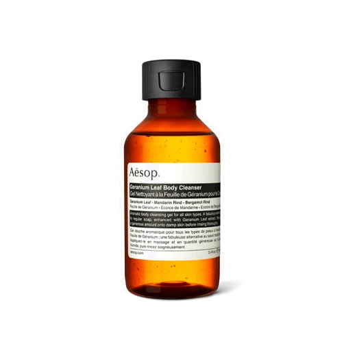 Aesop Geranium Leaf Body Cleanser | 3.4 fl oz | Paraben, Cruelty-free & Vegan