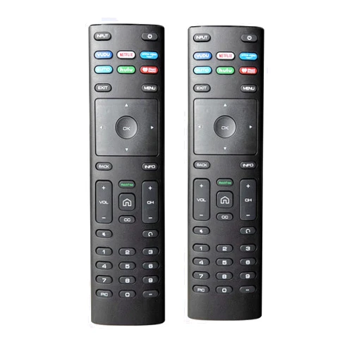 Nuliving 【Pack of 2】 Universal Replacement for Vizio Smart TV Remote Control, 2 Pieces XRT136 for All Vizio Smart TVs (D-Series E-Series M-Series P-Series V-Series)