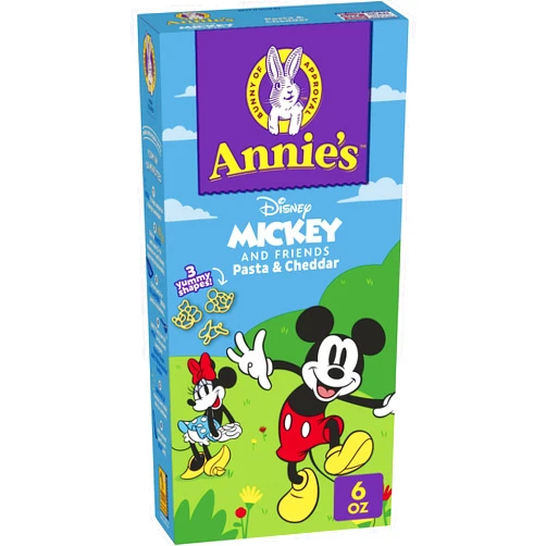 Annie’s Annie's Disney Mickey & Friends, Macaroni and Cheese Dinner, Pasta & Cheddar, 6 oz.