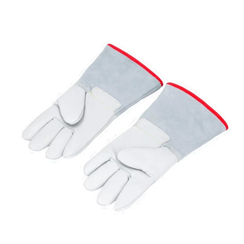 Atyhao Leather Antifreeze Gloves Security Gloves for Cold Liquid Nitrogen Handling, 2 Pair Applicable scene: Biogenetic Laboratory Research