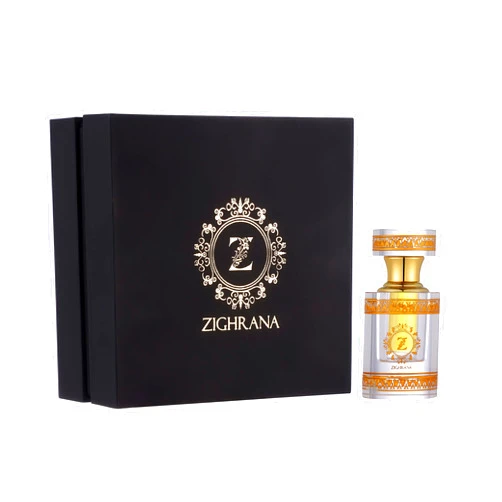 Zighrana Mitti Attar, Long Lasting Fragrance,100% Natural Fragrance, Hydro Distilled, Paraben-free, Sulphate-free, Unisex, Refreshing Scent of Sandalwood, Petrichor - The Scent of Rain - Kannauj (3 ML)