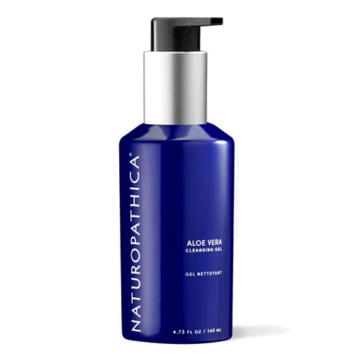 Naturopathica Aloe Vera Cleansing Gel, Facial Cleanser with Aloe Vera and Lavender, Clarifying Face Wash for Men and Women, 5 fl oz