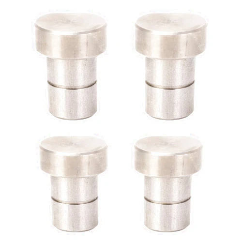 ZIZEV 4PCS 20mm Bench Dogs Aluminum Alloy Non Slip Pads, Bench Dog Clamp Accessory, Stainless Steel Table Stop Locating Auxiliary Block for Woodworking Workbench Accessories