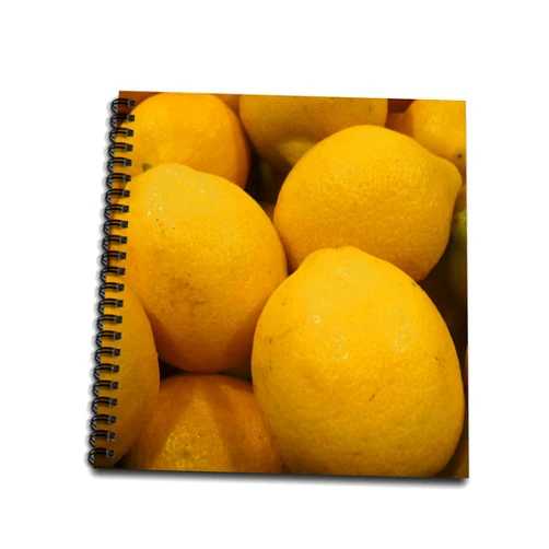 3dRose db_7852_2 Lemony Lemons-Memory Book, 12 by 12-Inch
