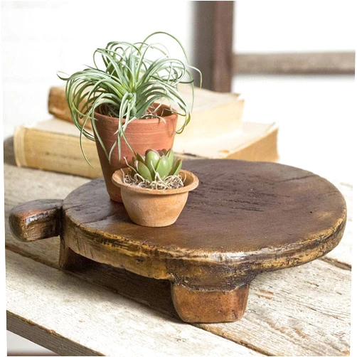 CTW Home Collection Primitive Round Breadboard, 12