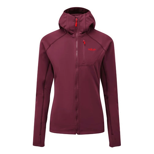 RAB Women's Superflux Hoody Lightweight Fleece Jacket for Hiking & Climbing