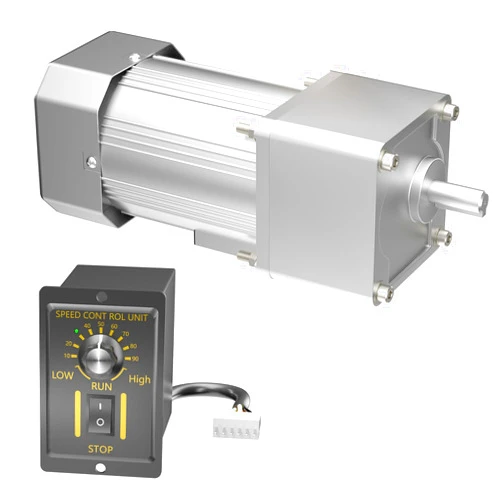 AZSSMUK High Torque 250W 110V AC Variable Speed Motor,1/3HP Single Phase 5-18RPM Gear Reduction Motor,Variable Speed Gear Motor,Reversible Eletric Motor with Control Box Fit for Conveyor Systems