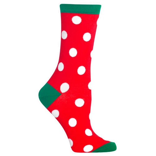 Hot Sox Women's Classic Novelty Crew Socks-1 Pair Pack-Fun & Cute Fashion Gifts