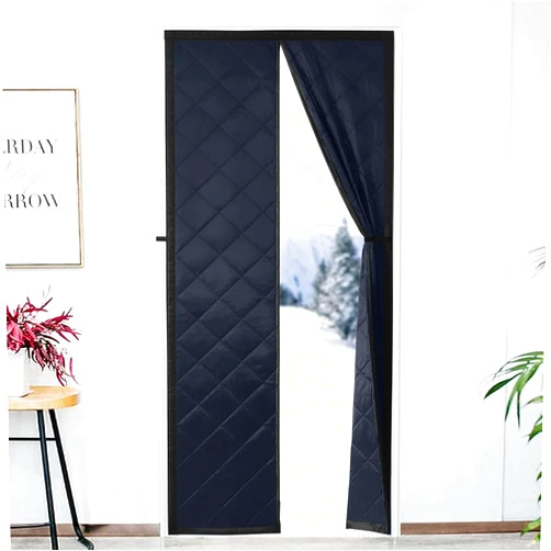 FEGO Thermal Insulated Door Curtain Fits Door Size 36