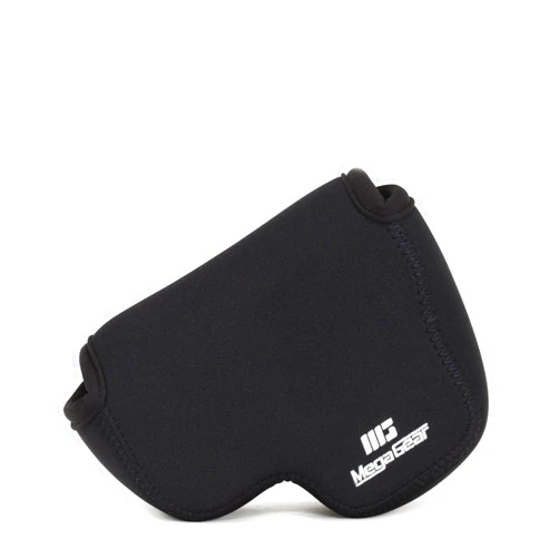 MegaGear ''Ultra Light'' Neoprene Camera Case Bag with Carabiner for Nikon COOLPIX B500 Digital Camera (Black)