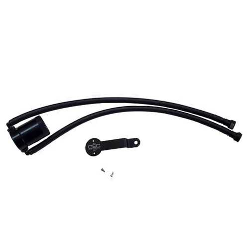 J&L Oil Separator Co. 3.0 Oil Separator Compatible with 2014-18 Chevy Silverado/GMC Sierra 1500 5.3L/6.2L & 2015-2020 Chevy Tahoe, Suburban, & GMC Yukon/Yukon XL 5.3L/6.2L Driver Side (Black)